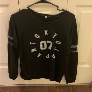 Black Tokyo Japan long sleeve
